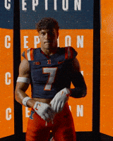 Football Illinois GIF by Fighting Illini Athletics
