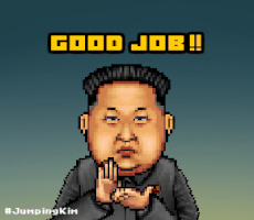 Kim Jong Un Good Job GIF