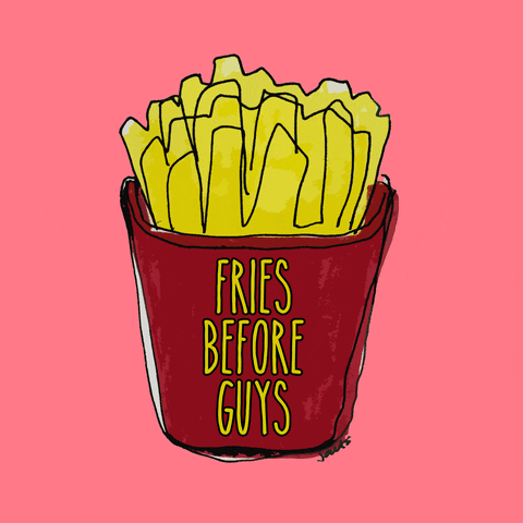 Eat French Fries GIF by By Sauts // Alex Sautter (formerly Pretty Whiskey)