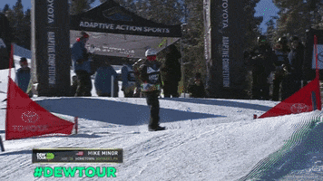 snowboarding mike minor GIF by Dew Tour