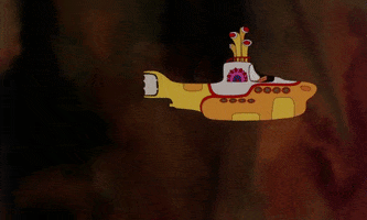 Yellow Submarine GIF by The Beatles