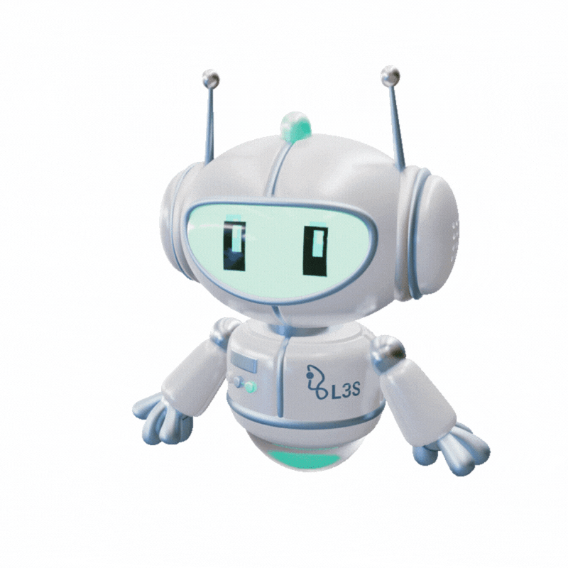 3D Hello GIF by L3S Research Center