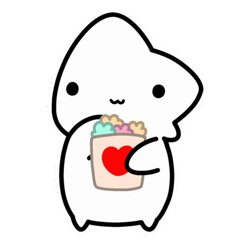Mood Eating Sticker