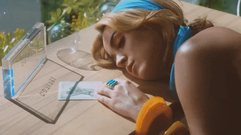 Let It Go Thinking GIF by Katy Perry - Find & Share on GIPHY