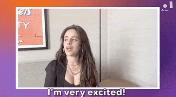 Excited Camila Cabello GIF by Audacy
