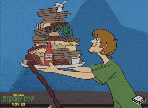 Hungry Scooby Doo GIF by Boomerang Official