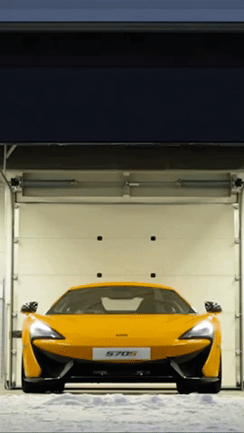 snow supercar GIF by McLaren Automotive