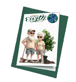 Earth Day Seniors Sticker