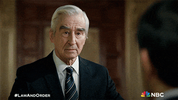 Sam Waterston Nbc GIF by Law & Order