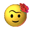 Frida Kahlo Flirt Sticker by Emoji