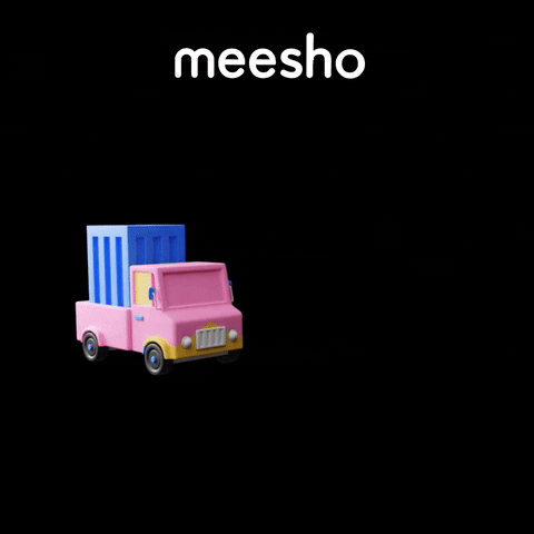 Delivery Truck GIF by Meesho Tech