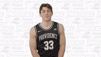 Point Smile GIF by Providence Friars