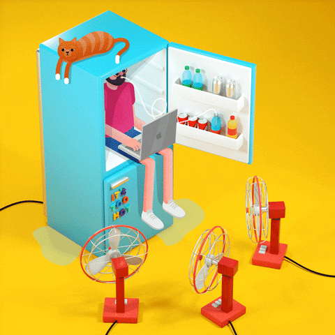 Keeping Cool GIF by sambmotion - Find & Share on GIPHY