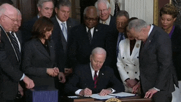 Joe Biden Applause GIF by GIPHY News