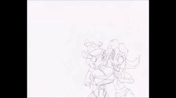 Fire Burning Hentai GIF