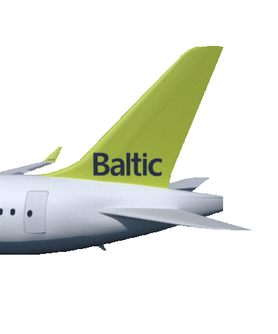 Flying Cabin Crew Sticker by airBaltic