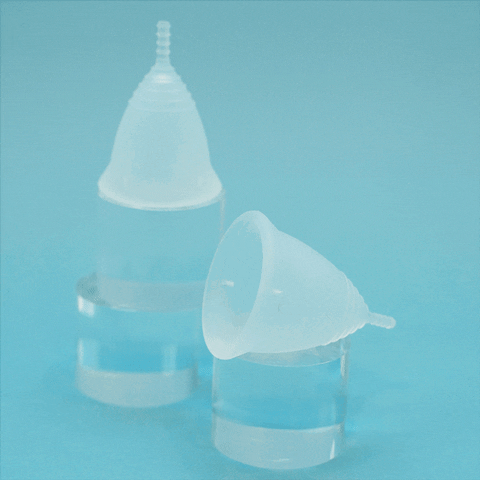 menstrual cup tampax GIF by Put A Cup In It