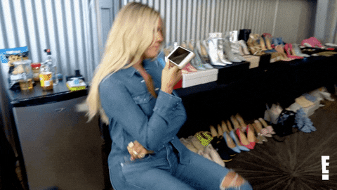 Keeping Up With The Kardashians Spinning GIF by E!