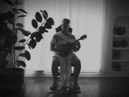 black and white man GIF by Polyvinyl Records