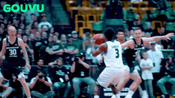 proud mens basketball GIF by Utah Valley University