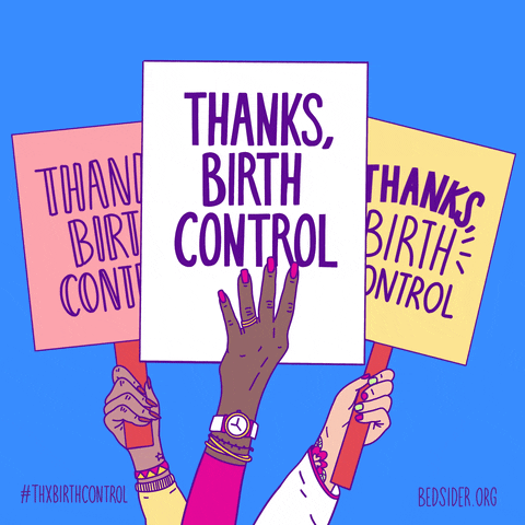 Birth Control Protest GIF by Bedsider