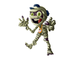 Momia Sticker by Flynn Paff