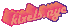Rainbow Text Sticker