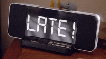 late alarm clock GIF by truTV’s Adam Ruins Everything