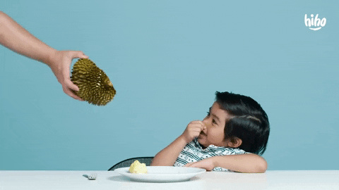 Bodybuilder Durian GIF by HiHo Kids - Find & Share on GIPHY