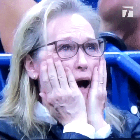 Meryl Streep Omg GIF by Tennis Channel