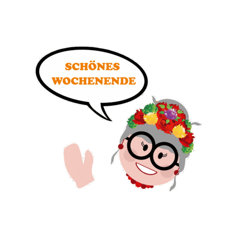 Weekend Oma Sticker by Nonna Anna