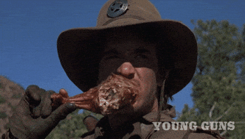 wild west eating GIF by Young Guns