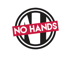No Hands Awesome Sticker by VacaAmarela