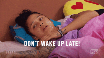 wake up late big brother GIF by Big Brother After Dark