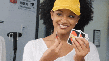 Afro Winning GIF