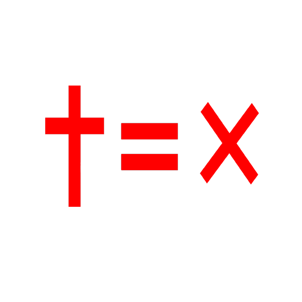 The Cross Church Sticker by Destiny.tv