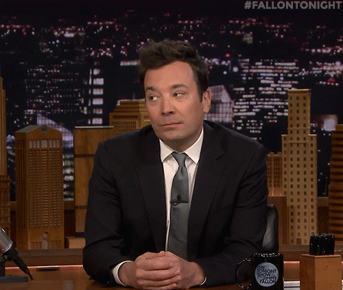 Giphy - Jimmy Fallon Reaction GIF by The Tonight Show Starring Jimmy Fallon