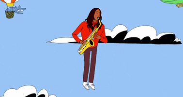 the dream saxophone GIF by Sarah Schmidt