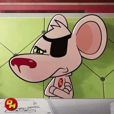 No What GIF by Danger Mouse