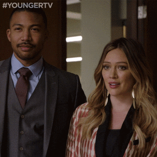 looking at each other tv land GIF by YoungerTV