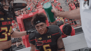 be quiet college football GIF by Maryland Terrapins