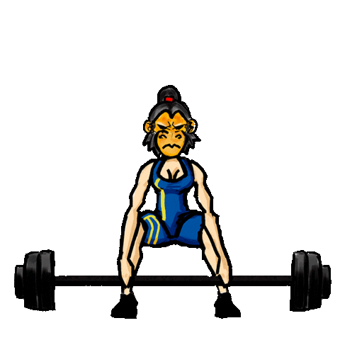 Gym Crossfit Sticker by popaisnack