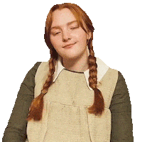 Anne Of Green Gables Sticker by Quip Modest