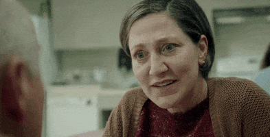 edie falco fake laugh GIF by The Orchard Films