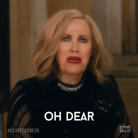 Oh No Catherine Ohara GIF by Schitt's Creek - Find & Share on GIPHY