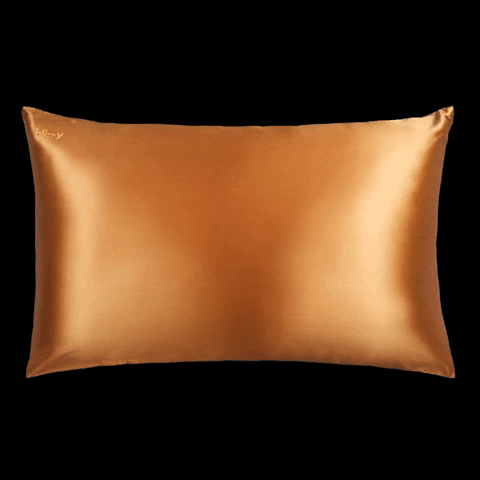 BlissybrandLLC self care silk beauty products pillowcase GIF