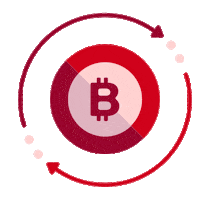 Bitcoin Blockchain Sticker by 100 Artículos