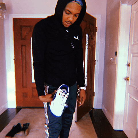 wilt chamberlin shoes GIF by G Herbo