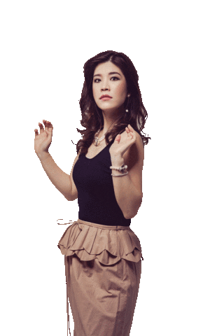 Happy Material Girl Sticker by bowerhaus