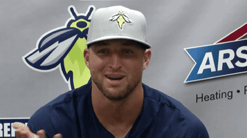 Mets Laughing GIF by Columbia Fireflies